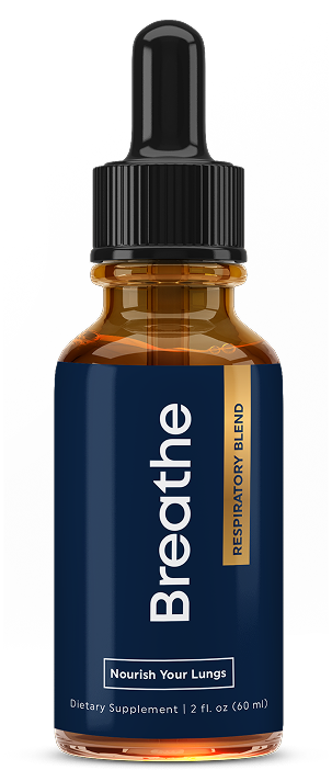 Breathe respiratory support drops bottle