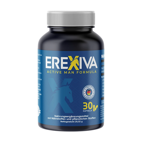 Erexiva capsule bottle