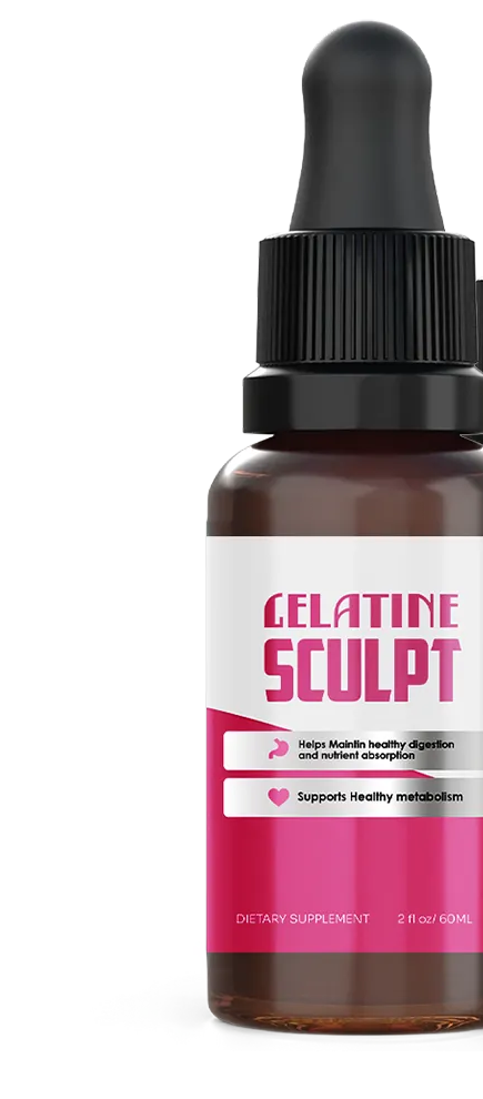 Gelatine Sculpt dropper bottle