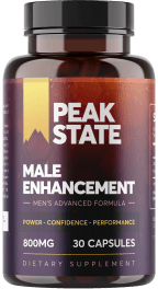 Peak State Male Enhancement Capsules bottle