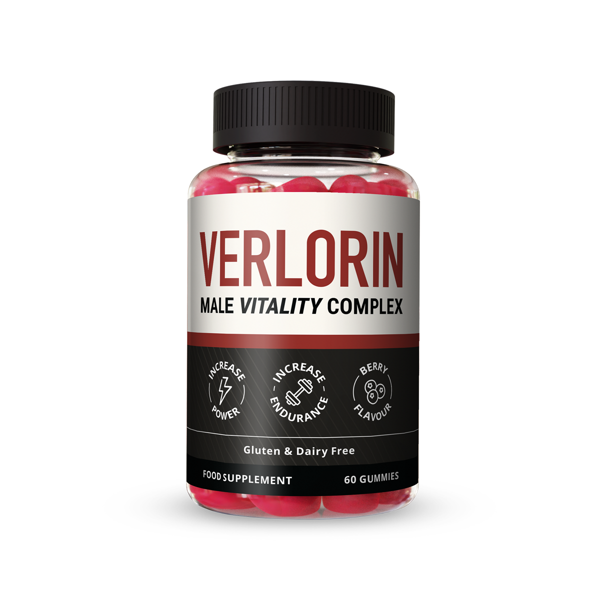 Verlorin gummies bottle
